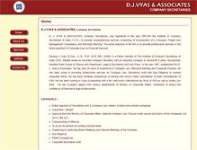 Tablet Screenshot of djvyas.com